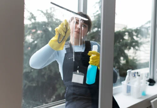 Nettoyage de vitres intérieures et extérieures à Vercheny